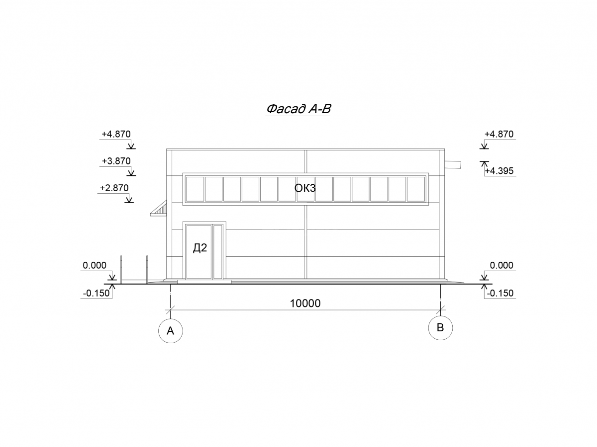Планировка Магазин из сэндвич-панелей -  фото 1