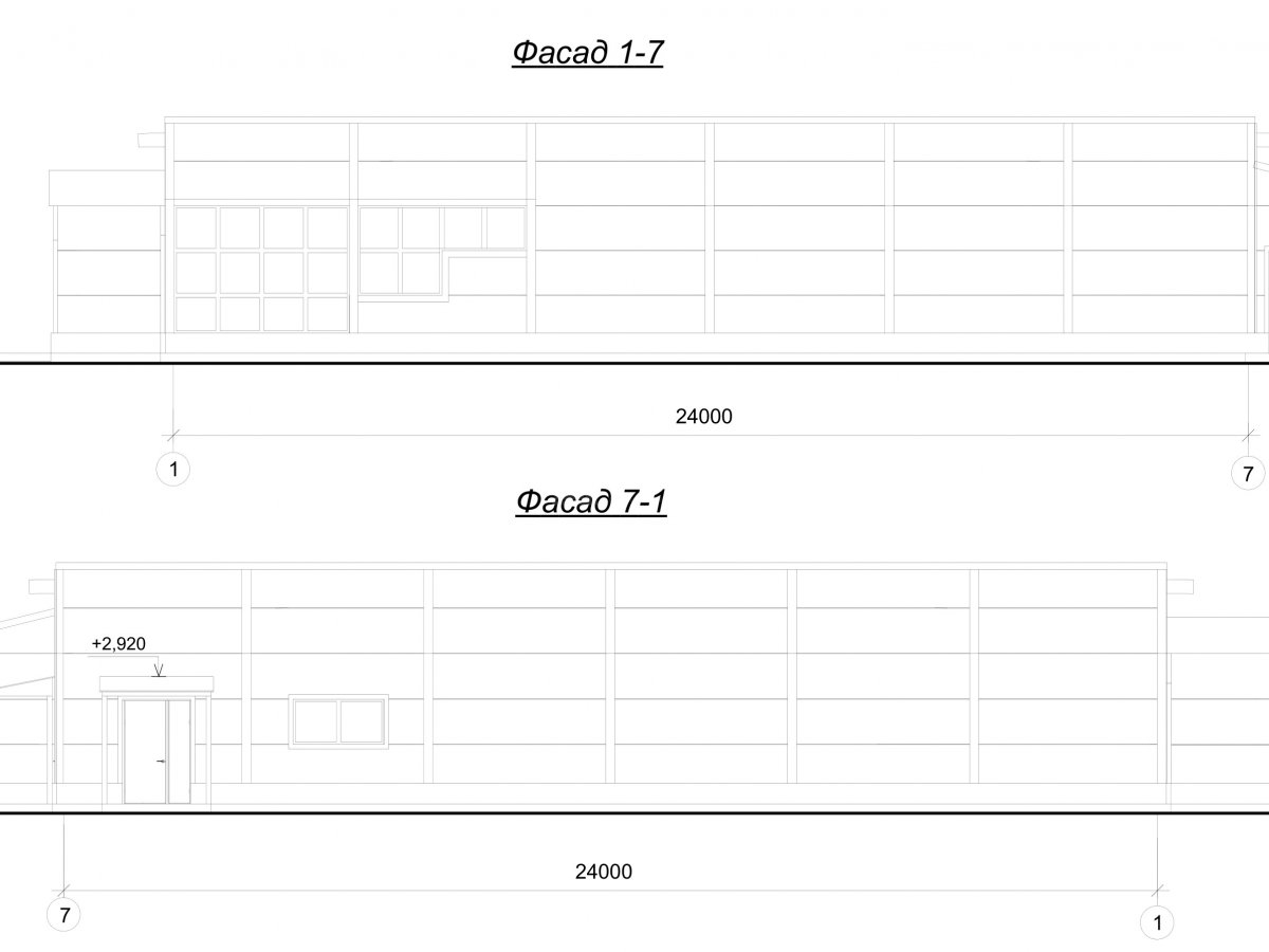 3D визуализация Магазин из сэндвич-панелей - фото 8