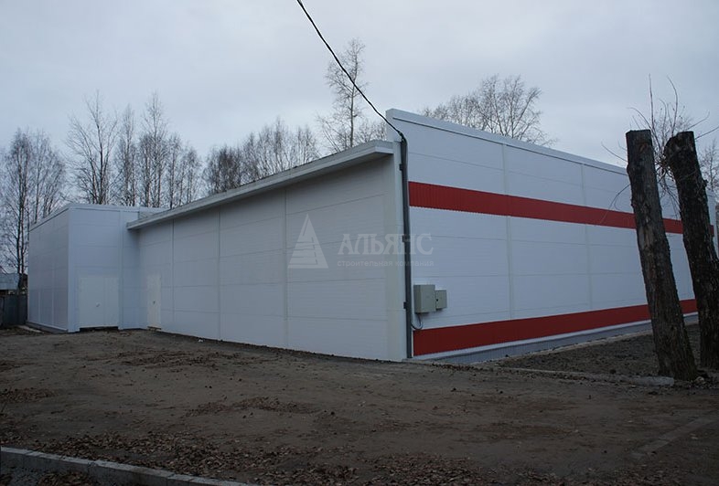 Фирменный магазин &quot;Магнит&quot; из сэндвич панелей - фото 4